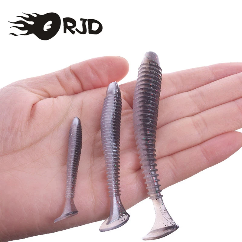 ORJD Multicolor Soft Fishing Lures Easy Shiner Silicone T Tail Bait Wobblers Worm Track Bass Carp Fishing Aritificial Swimbait
ORJD Multicolor Soft Fishing Lures Easy Shiner Silicone T Tail Bait Wobblers Worm Track Bass Carp Fishing Aritificial Swimbait