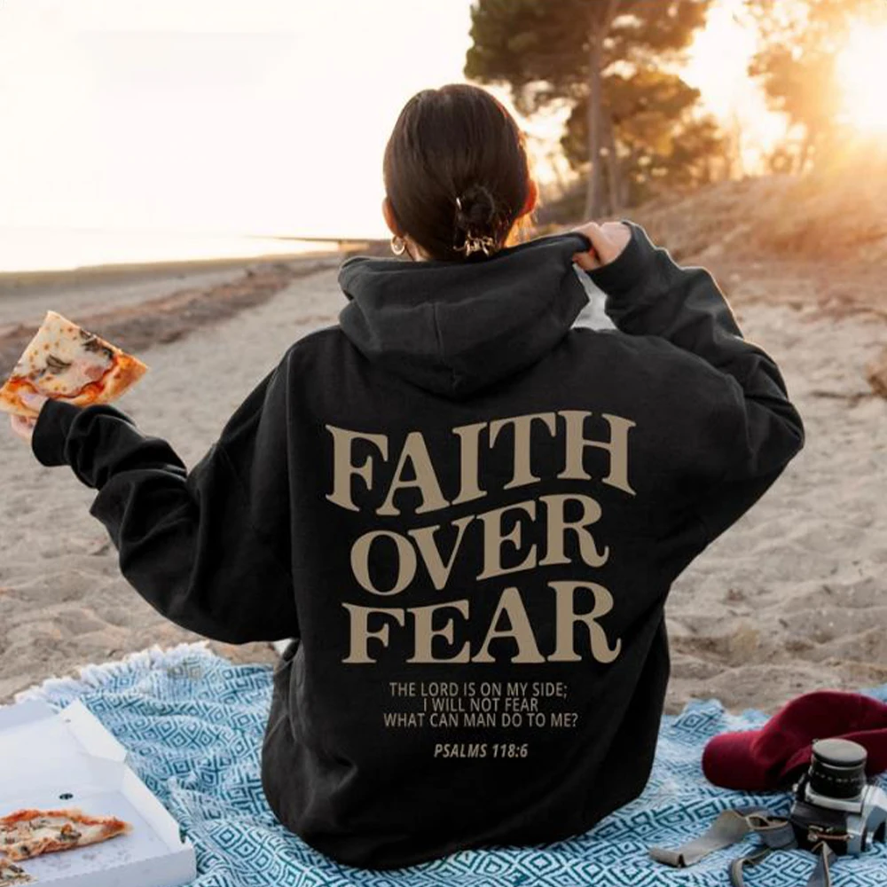 Faith Over Fear Christian Hoodie Christian Sweatshirt Jesus Hoodie Trendy Hoodie Bible Verse Shirt Unisex Aesthetic Clothes
Faith Over Fear Christian Hoodie Christian Sweatshirt Jesus Hoodie Trendy Hoodie Bible Verse Shirt Unisex Aesthetic Clothes