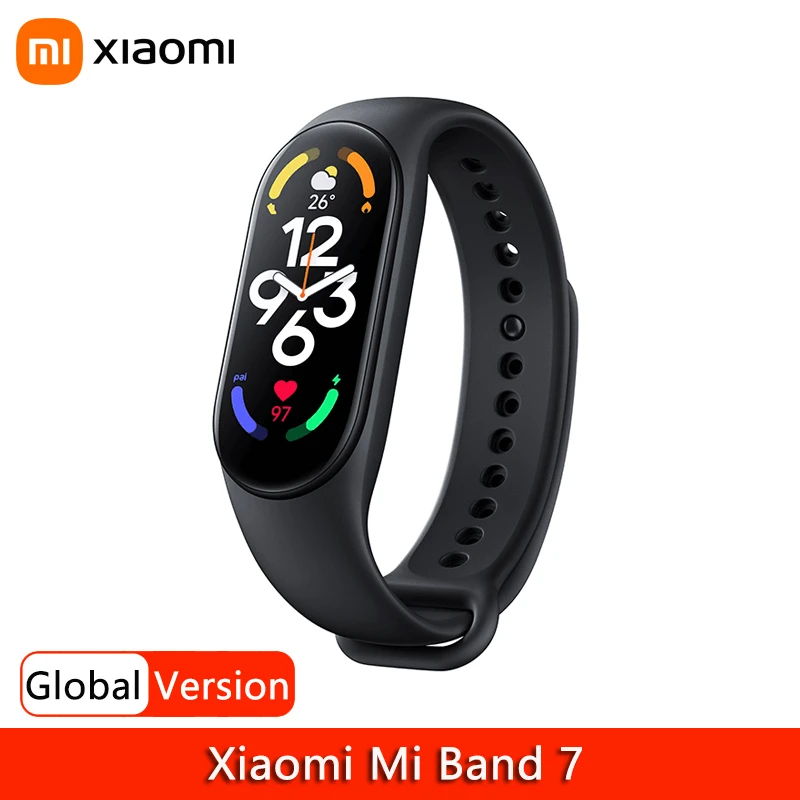 Xiaomi Mi Band 7 Smart Bracelet 6 Color AMOLED Screen Miband 7 Blood Oxygen Fitness Traker Bluetooth Waterproof Smart Band
Xiaomi Mi Band 7 Smart Bracelet 6 Color AMOLED Screen Miband 7 Blood Oxygen Fitness Traker Bluetooth Waterproof Smart Band