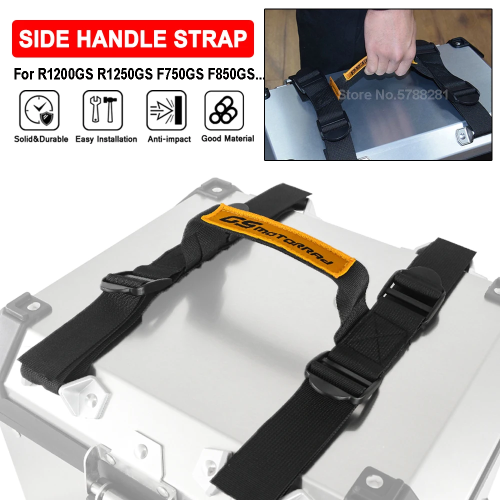 Universal Aluminum Side Box Handle Strap Top Case Pannier Strip Rope For BMW R1250GS Adventure R 1200 GS LC F800GS F700GS F650GS
Universal Aluminum Side Box Handle Strap Top Case Pannier Strip Rope For BMW R1250GS Adventure R 1200 GS LC F800GS F700GS F650GS