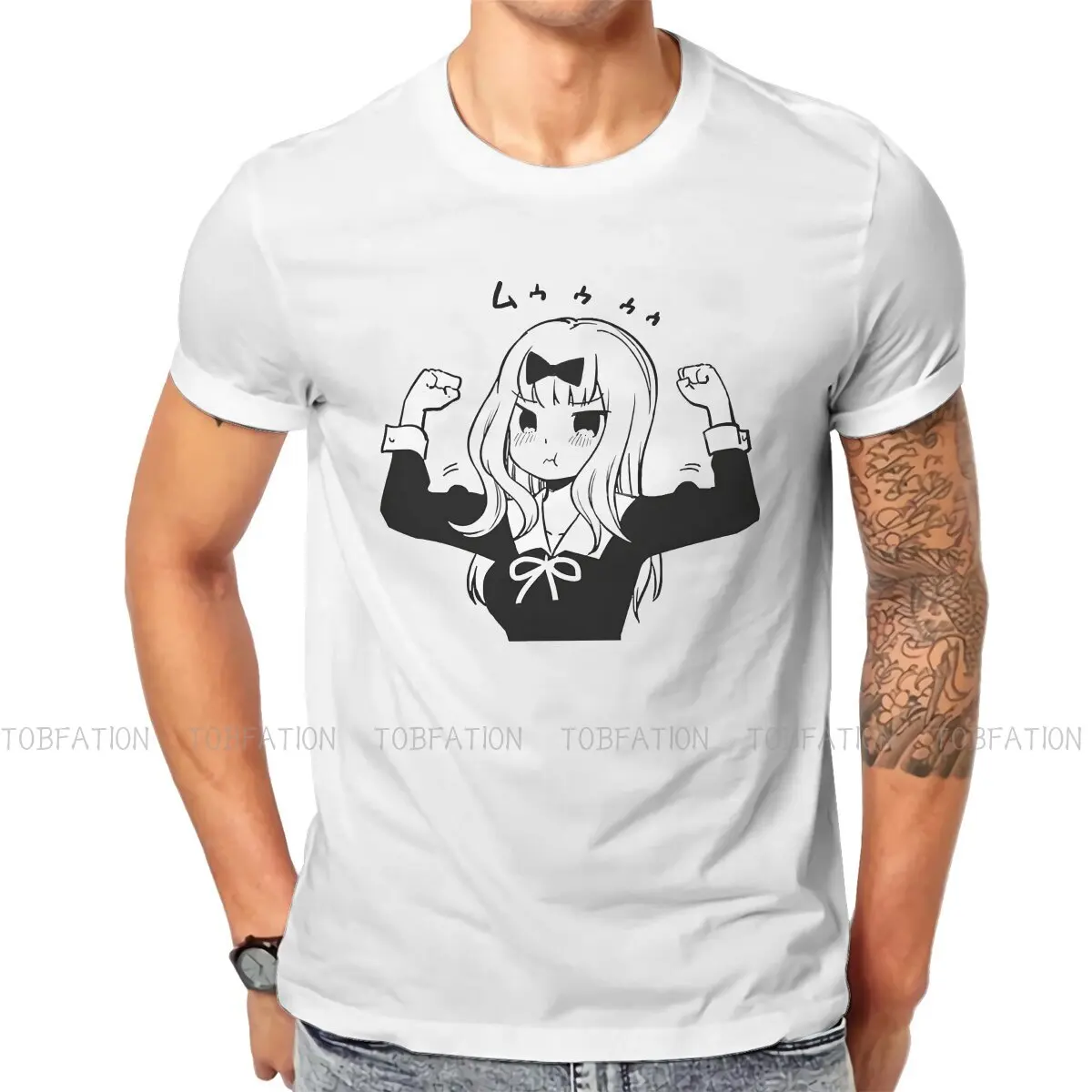 Kaguya Sama Love Is War Men's TShirt Chika Fujiwara Buff Fashion T Shirt Graphic Streetwear New Trend
Kaguya Sama Love Is War Men's TShirt Chika Fujiwara Buff Fashion T Shirt Graphic Streetwear New Trend