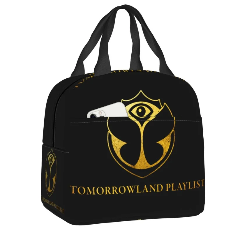 Tomorrowland Lunch Bag for Women Portable Belgian Electronic Dance Music Festival Insulated Lunch Box Office Picnic Travel Tote 
Tomorrowland Lunch Bag for Women Portable Belgian Electronic Dance Music Festival Insulated Lunch Box Office Picnic Travel Tote