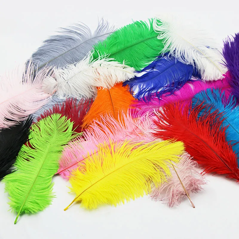 500PC 20-25CM Natural Ostrich tails Feather Crafts Wedding Party Decoration Table Centerpieces Handicraft Accessories Carnival
500PC 20-25CM Natural Ostrich tails Feather Crafts Wedding Party Decoration Table Centerpieces Handicraft Accessories Carnival