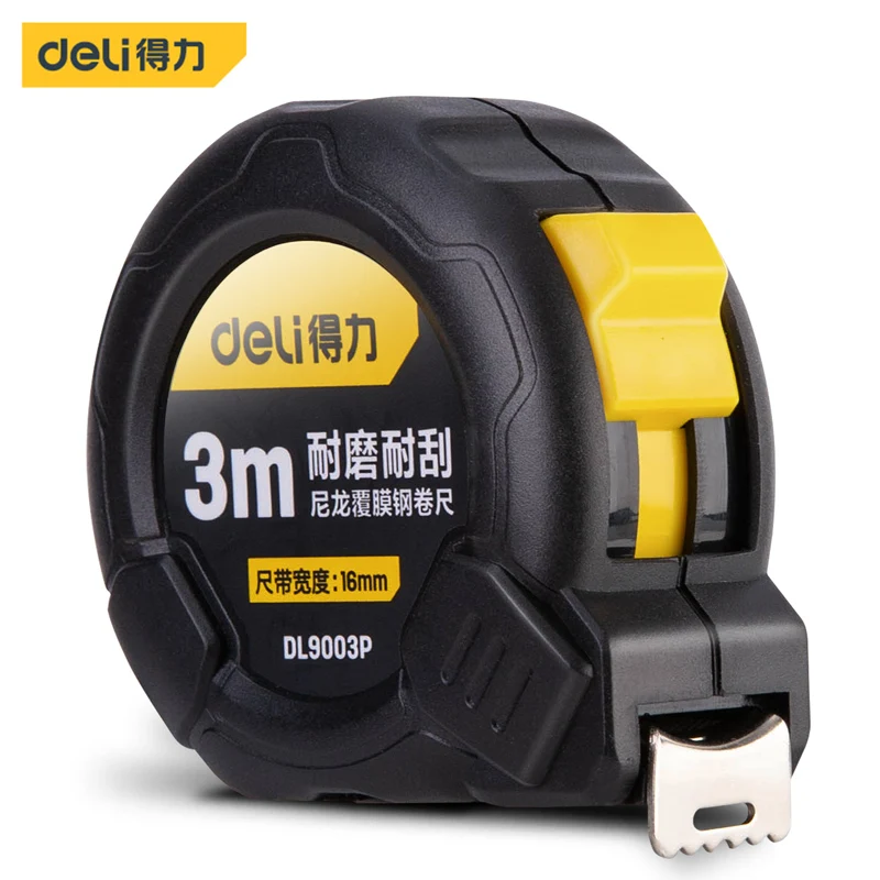 Deli Tool Woodworking Portable 1 Pcs Set 3M High Quality Tape Measuring Multifunction Household Hand Tool Digital Tape Measures
Deli Tool Woodworking Portable 1 Pcs Set 3M High Quality Tape Measuring Multifunction Household Hand Tool Digital Tape Measures