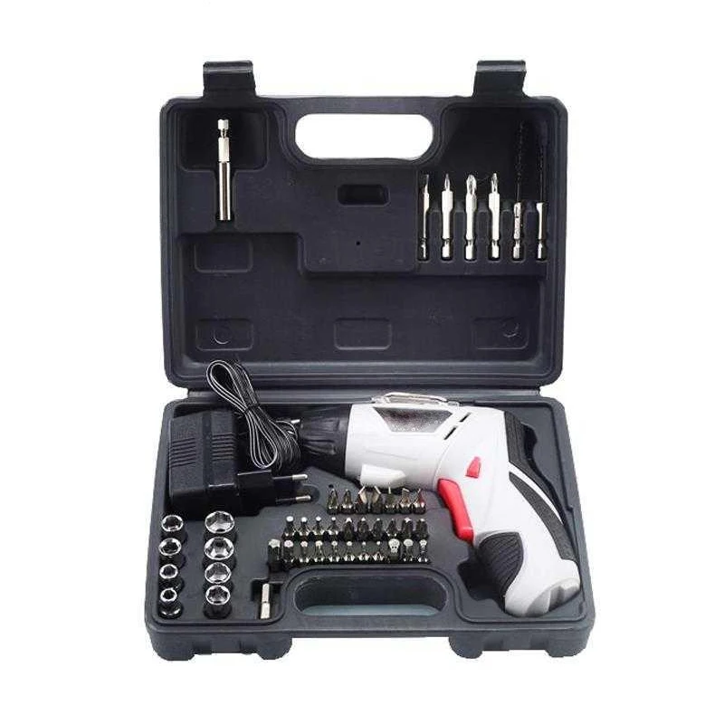 Power Screw Drivers 2021 latest hot sale 4.8v rechargeable electric screwdriver 45 in 1 set electric drill
Power Screw Drivers 2021 latest hot sale 4.8v rechargeable electric screwdriver 45 in 1 set electric drill
