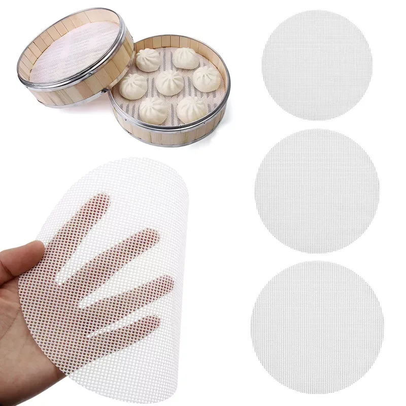 1Pc Non-Stick Steamer Mat Dim Sum Tool Food Grade Silicone Kitchen Under Steamers Mat Cooking Accessories Eco-friendly Cookware 
1Pc Non-Stick Steamer Mat Dim Sum Tool Food Grade Silicone Kitchen Under Steamers Mat Cooking Accessories Eco-friendly Cookware