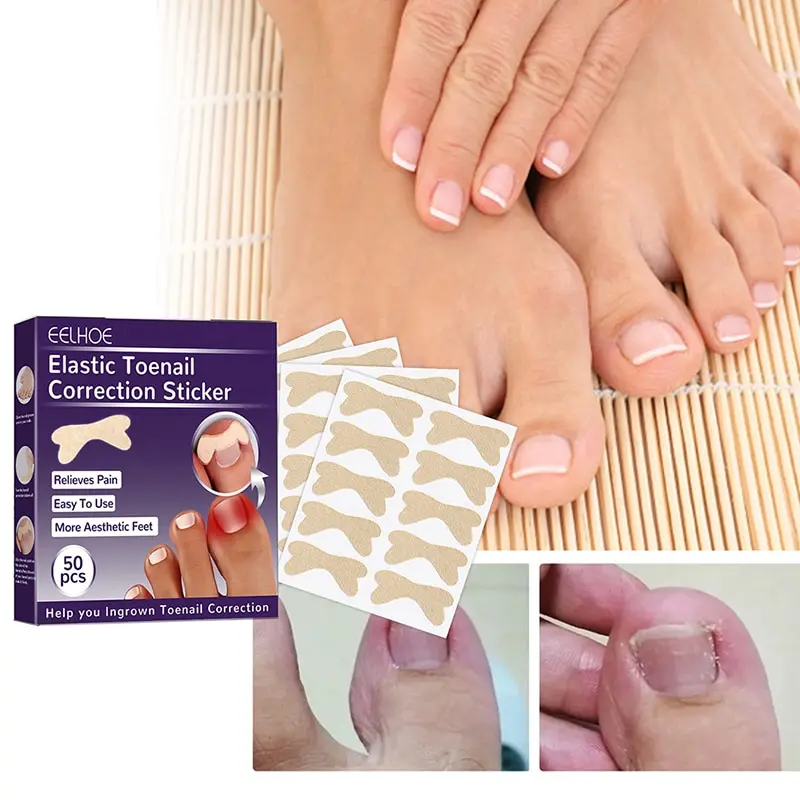 50 Stickers Ingrown Toenail Corrector Nail Strip Anti-roll Nail Free Glue Toe Inlay Nail Corrector Patch Correction Sticker
50 Stickers Ingrown Toenail Corrector Nail Strip Anti-roll Nail Free Glue Toe Inlay Nail Corrector Patch Correction Sticker