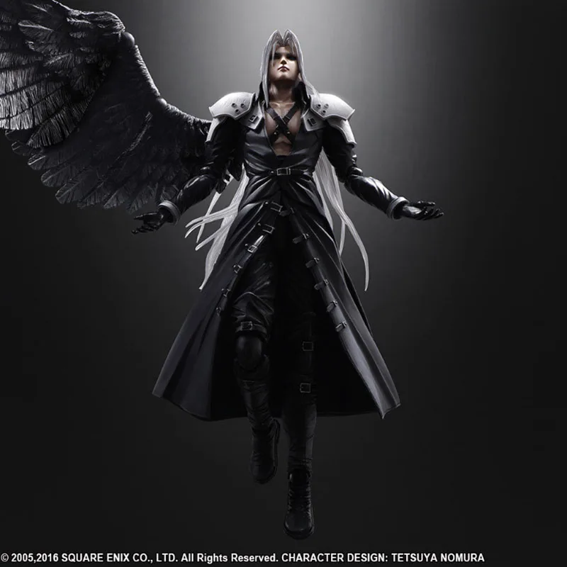 New Final Fantasy Game Figure Toll Special Forces Second Coming Son Movable Wing Sephiroth 28cm PVC Human Figure Birthday Gifts
New Final Fantasy Game Figure Toll Special Forces Second Coming Son Movable Wing Sephiroth 28cm PVC Human Figure Birthday Gifts