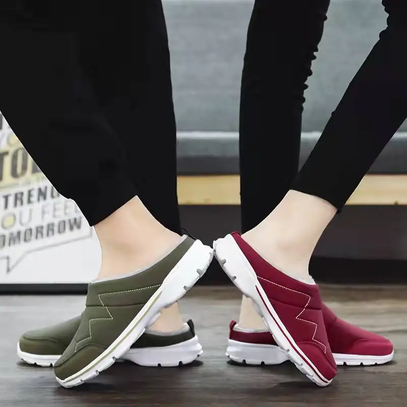 Men Winter Outdoor Slippers Plush Warm Indoor Home Shoes Couple Casual Slippers Waterproof Winter Shoes Men Comfort Footwear
Men Winter Outdoor Slippers Plush Warm Indoor Home Shoes Couple Casual Slippers Waterproof Winter Shoes Men Comfort Footwear