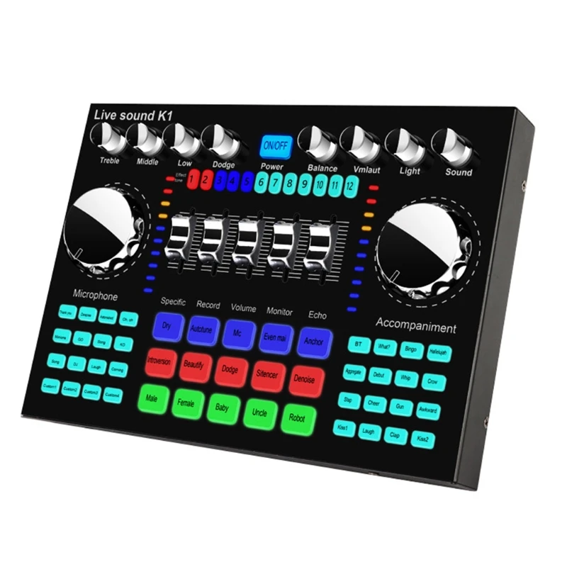 Professional Computer Live Microphone Sound Card Equipment Mixer Sound Board Plug and Play Game DJ Live Broadcast
Professional Computer Live Microphone Sound Card Equipment Mixer Sound Board Plug and Play Game DJ Live Broadcast
