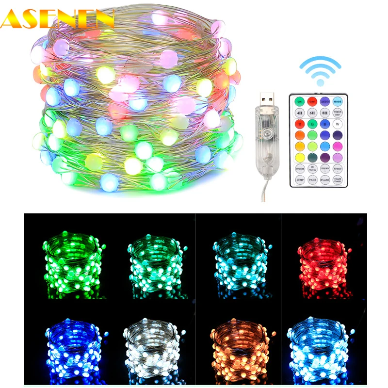 Christmas Festoon Lights RGB Usb Color Changing Copper Wire String Lights for Christmas Tree Wedding Party New Year Led Garland
Christmas Festoon Lights RGB Usb Color Changing Copper Wire String Lights for Christmas Tree Wedding Party New Year Led Garland