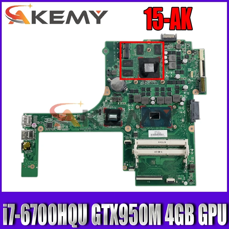 Материнская плата для ноутбука HP PAVILION 15-AK 832848-001 832848-601 с процессором i7-6700HQ GTX950M 4 Гб GPU DAX1PDMB8E0 MB 100% протестирована
Материнская плата для ноутбука HP PAVILION 15-AK 832848-001 832848-601 с процессором i7-6700HQ GTX950M 4 Гб GPU DAX1PDMB8E0 MB 100% протестирована