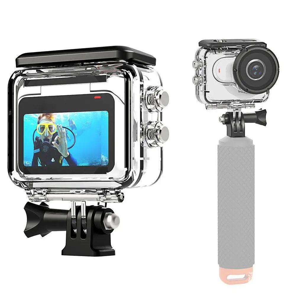 Waterproof Housing Case For Insta360 GO 3 40m Underwater Diving Housing Protective Case Camera Accessories
Waterproof Housing Case For Insta360 GO 3 40m Underwater Diving Housing Protective Case Camera Accessories