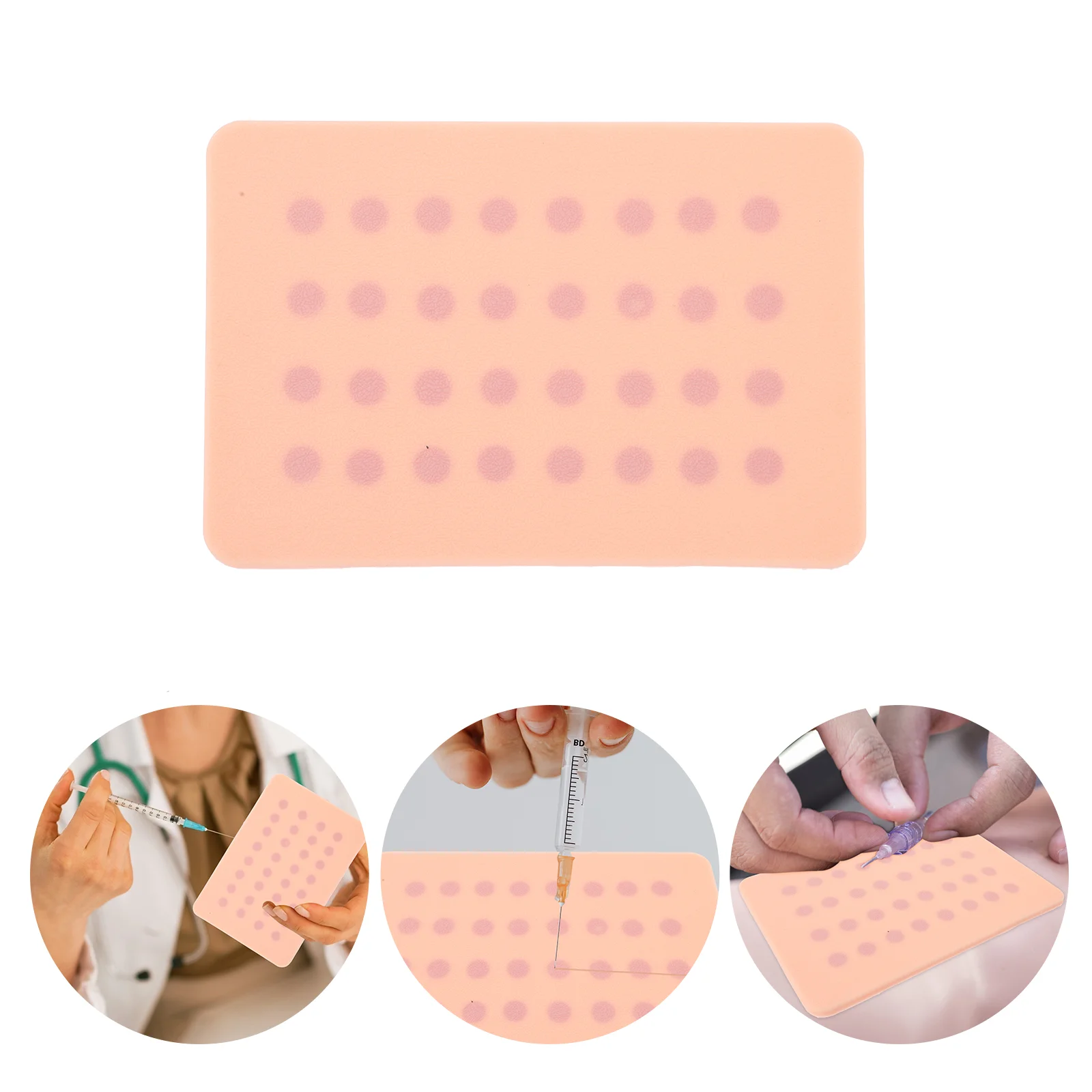 

Skin Test Training Module Injection Model Silicone Practice Pad Intradermal Supplies Subcutaneous Manikin