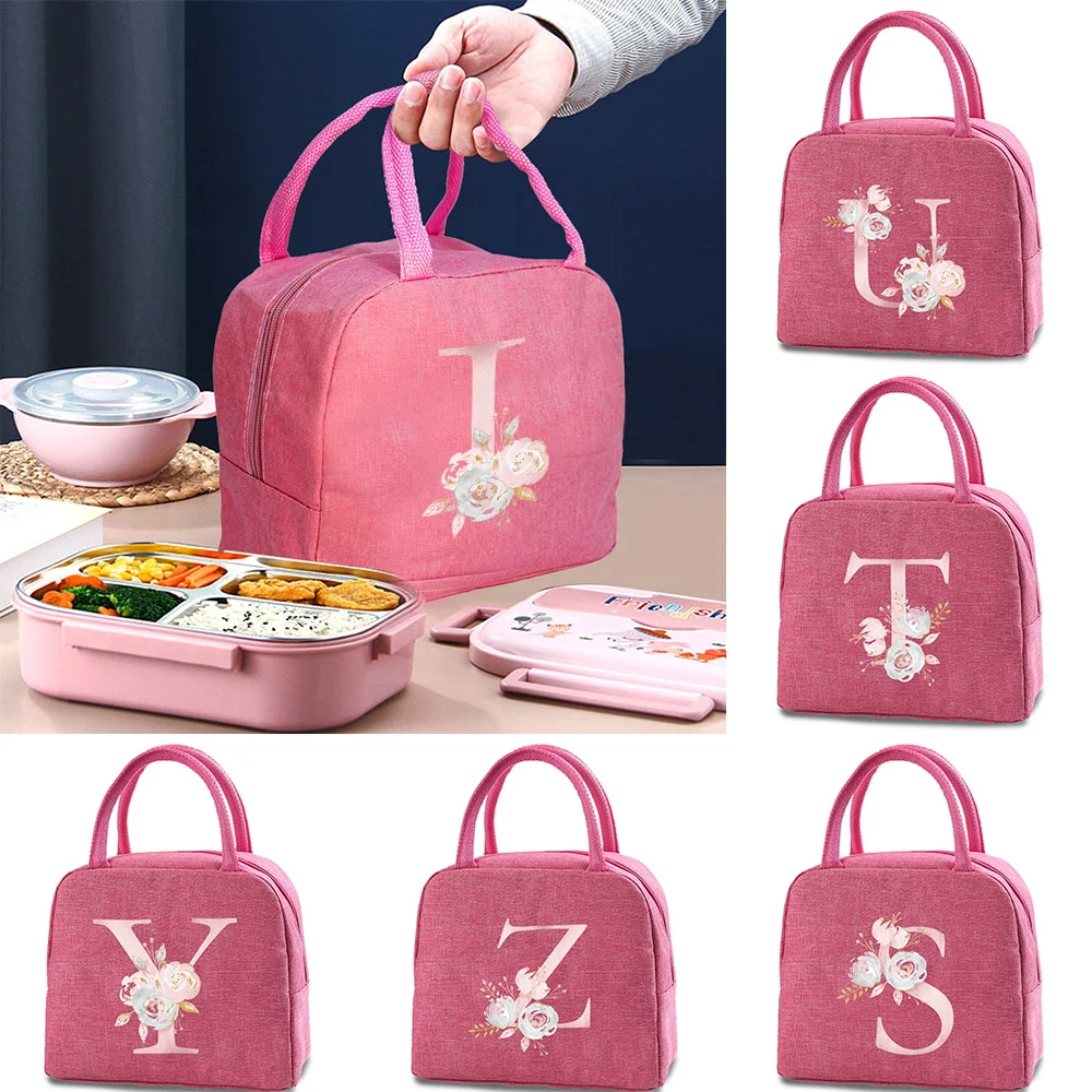 Children Insulated Lunch Bag Women Picnic Thermal Food Box Packed Cooler Bags Organizer New Flower Letters Print Canvas Handbags
Children Insulated Lunch Bag Women Picnic Thermal Food Box Packed Cooler Bags Organizer New Flower Letters Print Canvas Handbags