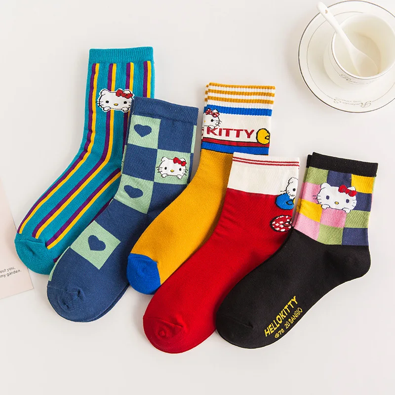 Japanese Fashion Women Socks Hello Kitty Happy Funny Cartoon The Anime Socks Combed Cotton Casual Kawii Socks Harajuku Socks
Japanese Fashion Women Socks Hello Kitty Happy Funny Cartoon The Anime Socks Combed Cotton Casual Kawii Socks Harajuku Socks