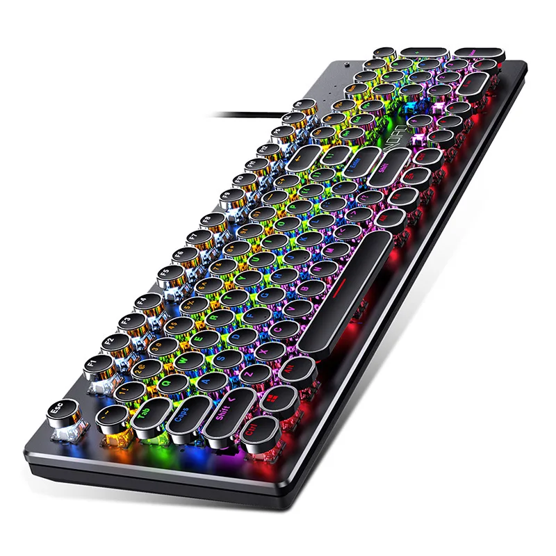 Mechanical keyboard usb wired keyboard mechanical keyboard keycaps 104 keys black brown switch wired gaming accessories for pc
Mechanical keyboard usb wired keyboard mechanical keyboard keycaps 104 keys black brown switch wired gaming accessories for pc