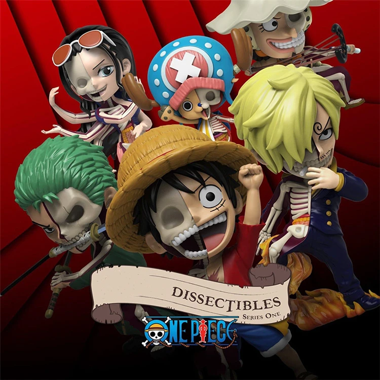 Cartoon One Piece Anime Figure Semi-anatomical Luffy Zoro Usopp Robin Chopper Skull Action Figure Car Ornament Collectible Toy
Cartoon One Piece Anime Figure Semi-anatomical Luffy Zoro Usopp Robin Chopper Skull Action Figure Car Ornament Collectible Toy