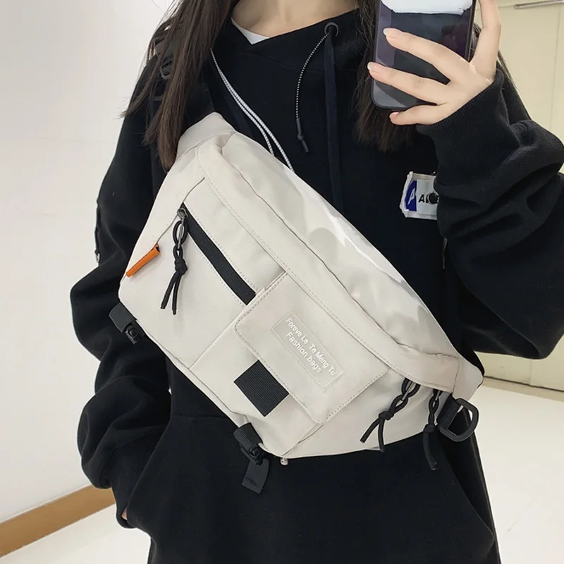 Chest Pack Woman New Street Trend Waist Bag Unisex Outdoor Sports Fanny Pack Shoulder Bag Fashion Nylon Belt Bags Purse
Chest Pack Woman New Street Trend Waist Bag Unisex Outdoor Sports Fanny Pack Shoulder Bag Fashion Nylon Belt Bags Purse