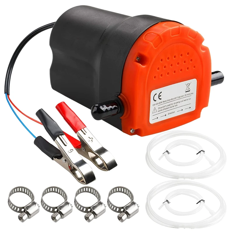 Electric Oil Pump Extractor 12V 80W Fluid Scavenge Suction Oil Transfer Pump With Tube, For Boat Car Motorcycle ATV
Electric Oil Pump Extractor 12V 80W Fluid Scavenge Suction Oil Transfer Pump With Tube, For Boat Car Motorcycle ATV
