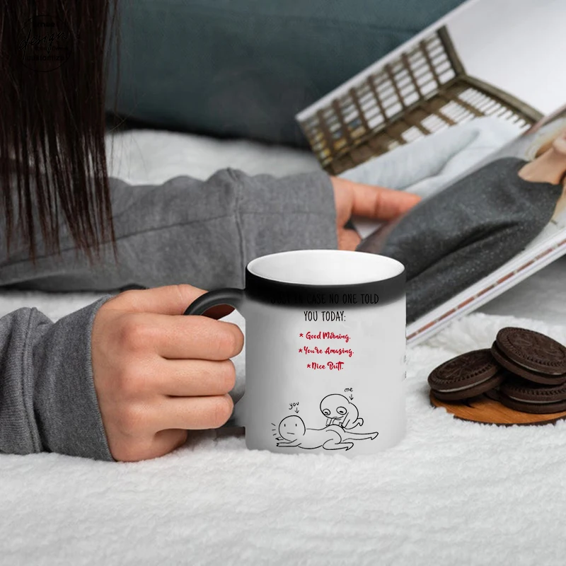 Valentine's Day Gift Anniversary Gift Colour Magic Changing Mug Custom Coffee Mug Magic Mug Color Chang Lover My Favorite Thing
Valentine's Day Gift Anniversary Gift Colour Magic Changing Mug Custom Coffee Mug Magic Mug Color Chang Lover My Favorite Thing