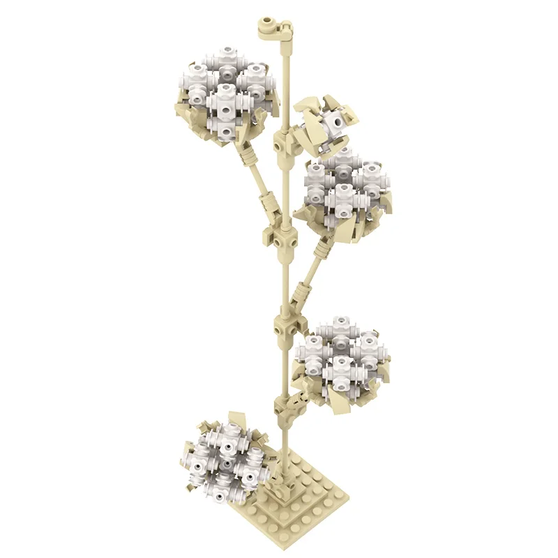 MOC High-Quaility Xinjiang Cotton Flower Bloom DIY Building Blocks Assemble Bricks Parts Decoration Brain Game Toy Birthday Gift
MOC High-Quaility Xinjiang Cotton Flower Bloom DIY Building Blocks Assemble Bricks Parts Decoration Brain Game Toy Birthday Gift