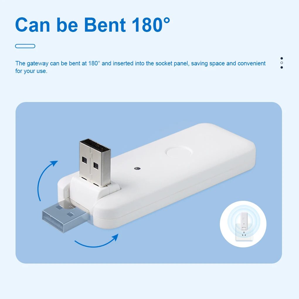 Беспроводной USB-шлюз WiFi Tuya ZigBee, гибкий Регулируемый пульт управления, бытовой электронный пульт дистанционного управления, подключение
Беспроводной USB-шлюз WiFi Tuya ZigBee, гибкий Регулируемый пульт управления, бытовой электронный пульт дистанционного управления, подключение