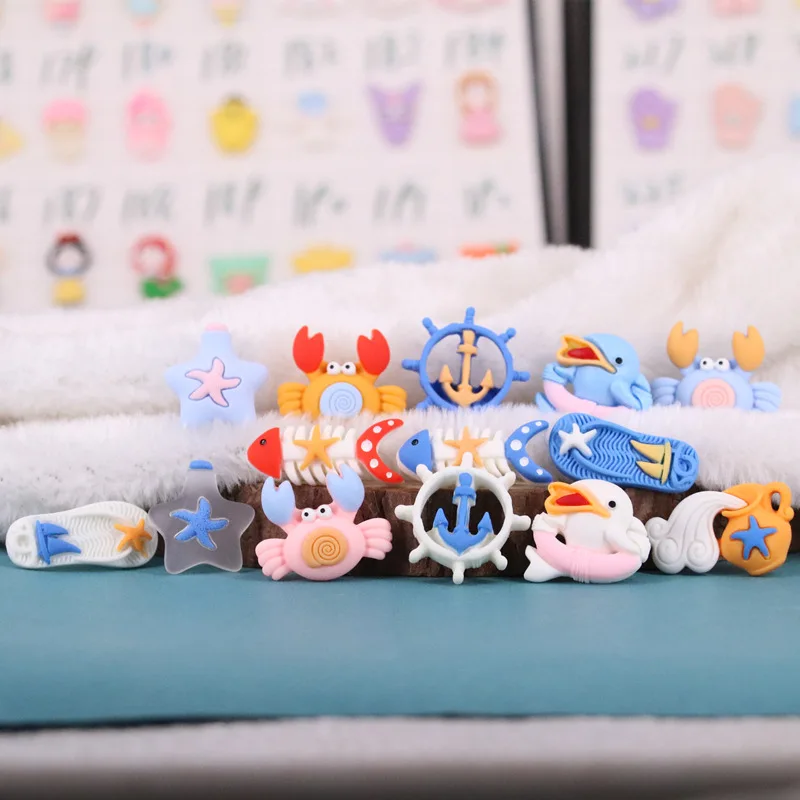 20 -100Pcs Cartoon Sea Series Crab Dolphin Resin Accessories Diy Cream Gel Phone Case Material DIY Craft Toy Bag Accessories
20 -100Pcs Cartoon Sea Series Crab Dolphin Resin Accessories Diy Cream Gel Phone Case Material DIY Craft Toy Bag Accessories