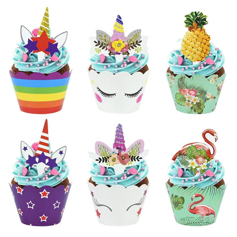12set Unicorn Rainbow Cake Toppers Cupcake Wrappers Unicorn Birthday Wedding Decor Baby Shower Party Cake Decorations Supplies
12set Unicorn Rainbow Cake Toppers Cupcake Wrappers Unicorn Birthday Wedding Decor Baby Shower Party Cake Decorations Supplies