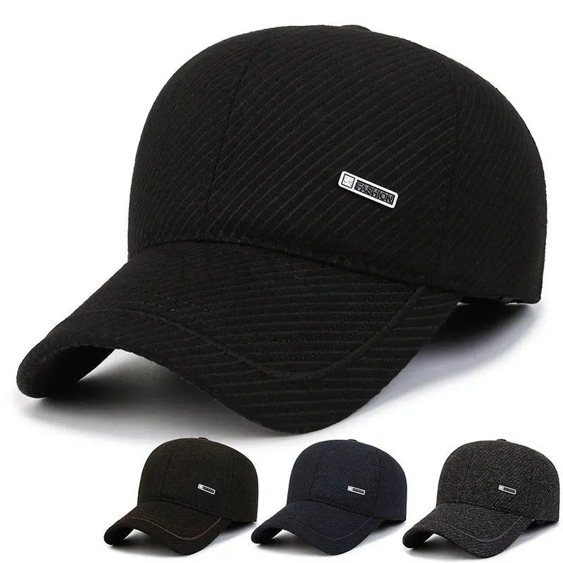 New Winter Men's Cold Proof Earmuff Cap Warm Plush Thickened Baseball Cap Men's Truck Cap Button Cap Adjustable LUXXETON
New Winter Men's Cold Proof Earmuff Cap Warm Plush Thickened Baseball Cap Men's Truck Cap Button Cap Adjustable LUXXETON