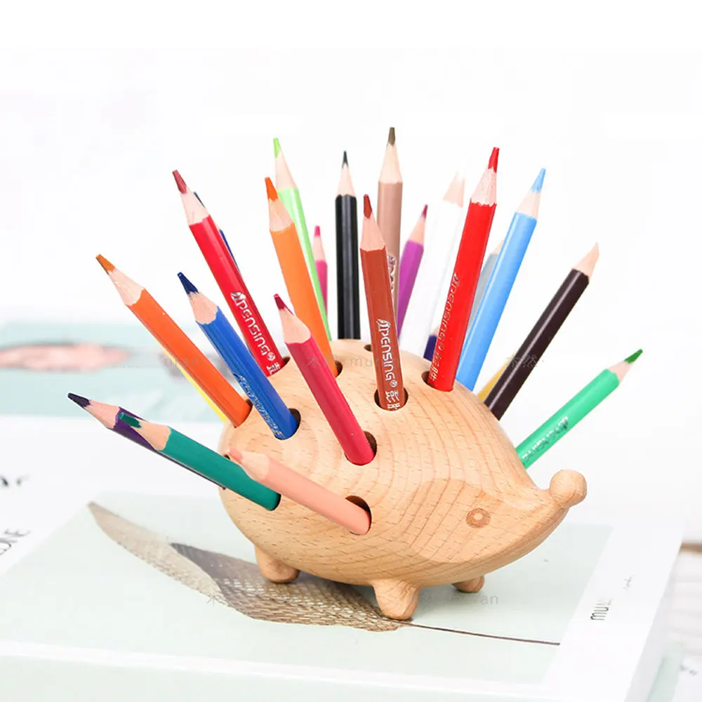 Home Decoration Art Solid Wood Carving Hedgehog Pen Holder Living Room Bedroom Study Artwork Desktop God Statue Children's Gift
Home Decoration Art Solid Wood Carving Hedgehog Pen Holder Living Room Bedroom Study Artwork Desktop God Statue Children's Gift