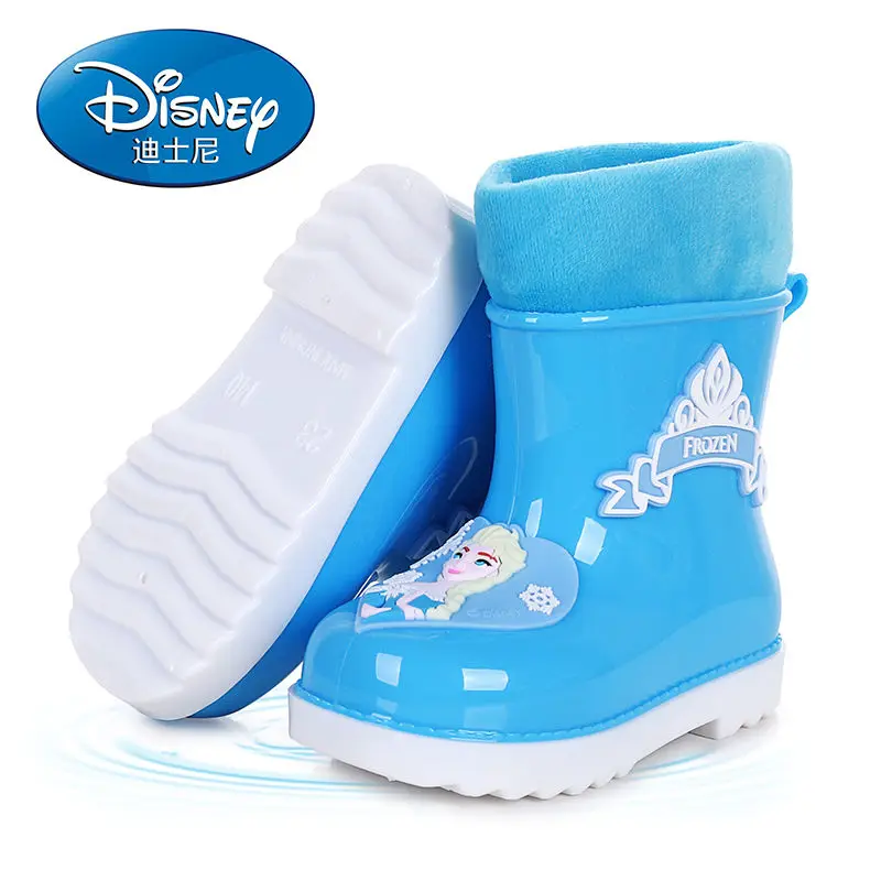 Disney Frozen Rubber Boots Princess Elsa Rain Boots Cotton-Padded Removable PVC Children's Rain Boots
Disney Frozen Rubber Boots Princess Elsa Rain Boots Cotton-Padded Removable PVC Children's Rain Boots