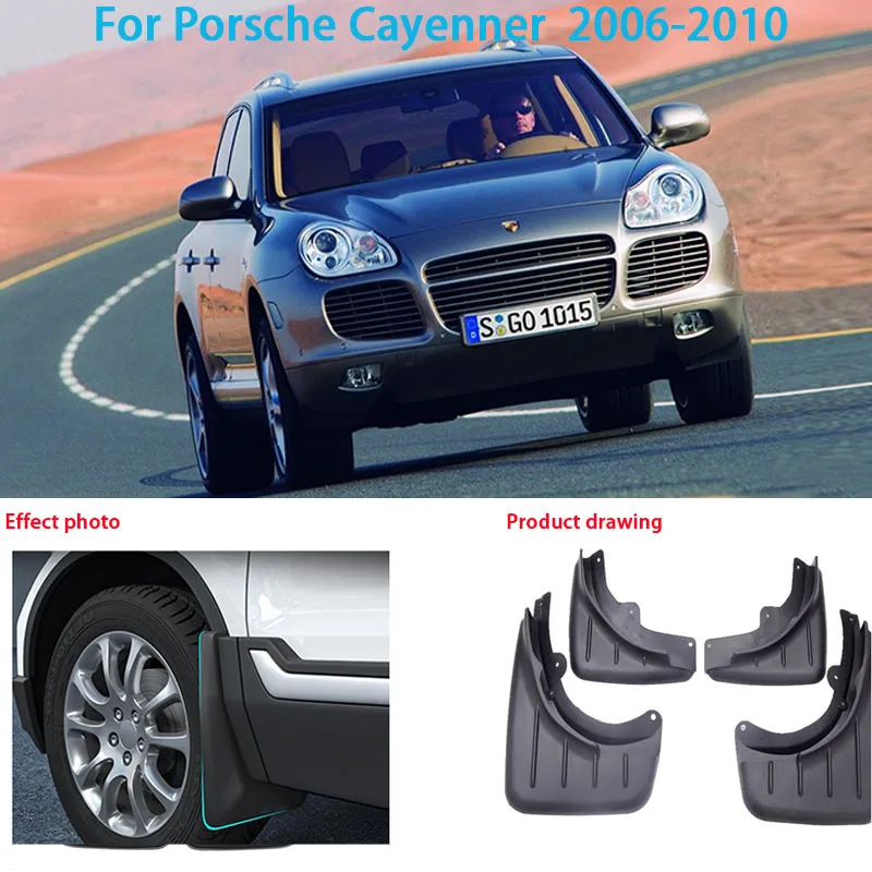 

Mudguards for Porsche Cayenne Macan Panamera PO536 Mudflap Fender Mud Flaps Guard Splash Accessories 2017 2018 2019 2020 2021