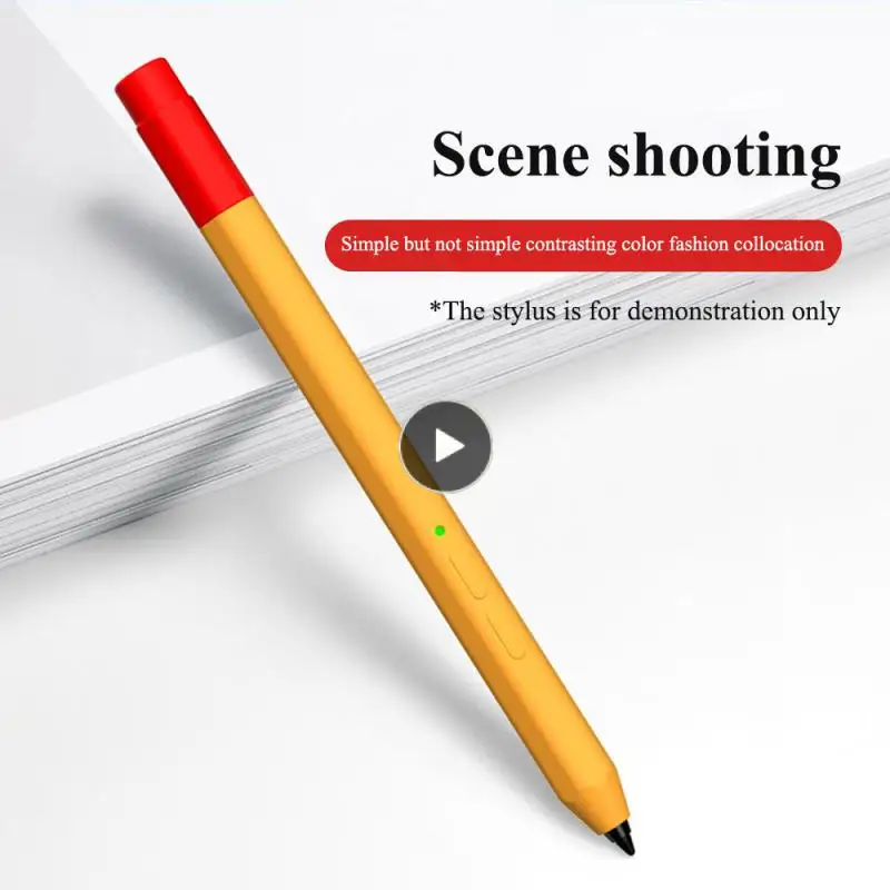 Magnetic Charging Silicone Protective Sleeve Silicone Stylus Holster Soft Contrast Double Hat Pen Set Easy To Carry Touch Pen
Magnetic Charging Silicone Protective Sleeve Silicone Stylus Holster Soft Contrast Double Hat Pen Set Easy To Carry Touch Pen