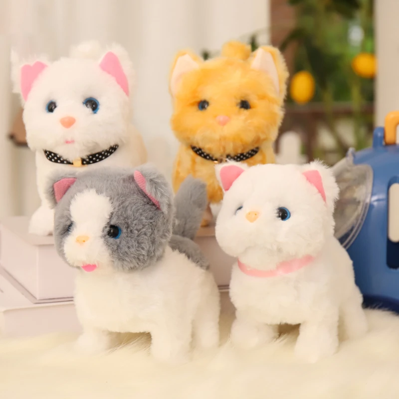 Cute Electronic Pet Voice Control Robot Cat Barking Walking Simulation Smart Dog Interactive Plush Toy Baby Birthday Gift
Cute Electronic Pet Voice Control Robot Cat Barking Walking Simulation Smart Dog Interactive Plush Toy Baby Birthday Gift