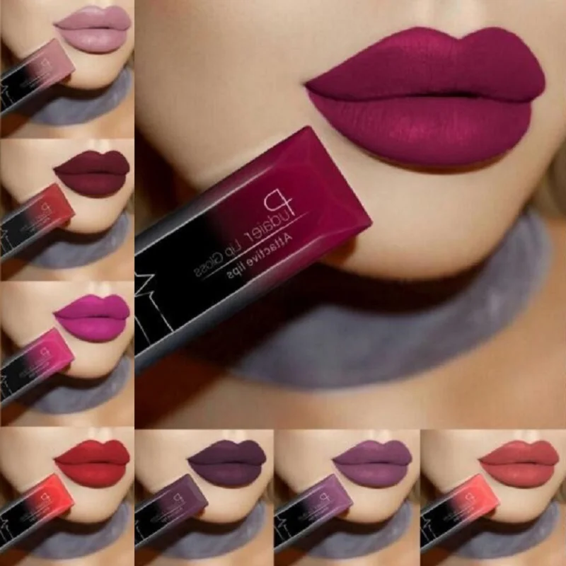 2019 Hot Waterproof Liquid Lip Gloss Metallic Matte Lipstick Cosmetic Sexy Batom Mate Lip Tint Makeup Lasting 24Hours Mate Levre
2019 Hot Waterproof Liquid Lip Gloss Metallic Matte Lipstick Cosmetic Sexy Batom Mate Lip Tint Makeup Lasting 24Hours Mate Levre