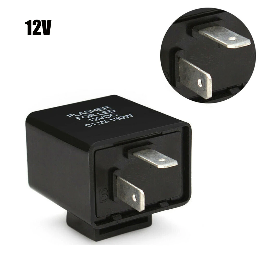 12V 2 Pin Motorcycle Blinker Adjustable LED Flasher Relay Turn Signal Indicator 49*34*34mm Plastic+Metal Flasher Relay
12V 2 Pin Motorcycle Blinker Adjustable LED Flasher Relay Turn Signal Indicator 49*34*34mm Plastic+Metal Flasher Relay
