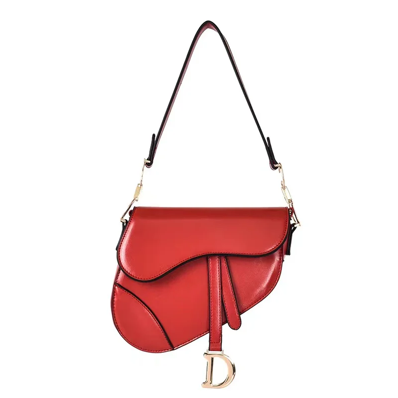 Designer PU Leather Saddle Bag for Woman Luxury Fashion 2023 New Female Shoulder Wide Strap Messenger Cross Body Handbag Purse
Designer PU Leather Saddle Bag for Woman Luxury Fashion 2023 New Female Shoulder Wide Strap Messenger Cross Body Handbag Purse