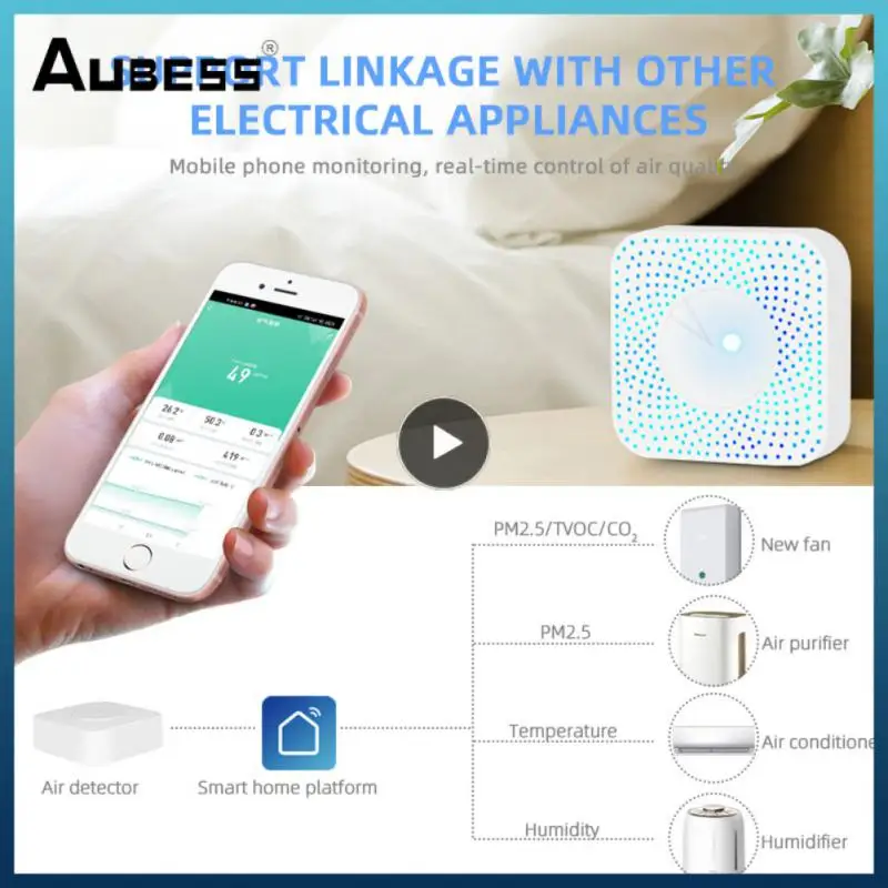 Zigbee WiFi Tuya Smart Air Quality Sensor PM2.5 PM10 Detector Temperature Humidity Monitor Meter For Smart Life App Home Alarm
Zigbee WiFi Tuya Smart Air Quality Sensor PM2.5 PM10 Detector Temperature Humidity Monitor Meter For Smart Life App Home Alarm