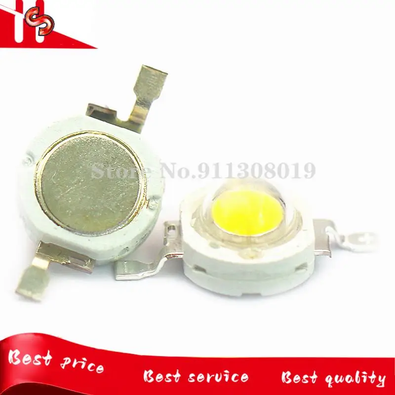 

5PCS/LOT 3W white light white light lamp beads white high-power LED astigmatism lighting LED 140-150LM