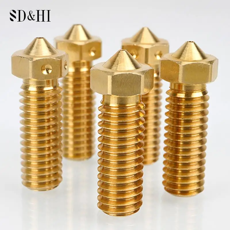 CHT Volcano Nozzle 0.4mm 0.6mm 0.8mm 1.0mm 1.2mm Brass Nozzles High Flow Three-eyes Print Head For Ender 3D Printer Accessories
CHT Volcano Nozzle 0.4mm 0.6mm 0.8mm 1.0mm 1.2mm Brass Nozzles High Flow Three-eyes Print Head For Ender 3D Printer Accessories
