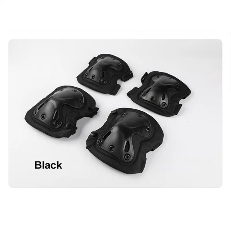 

Military Tactical Protective Gear Adult Elbow Pads Paintball Airsoft Hunting War Game Protector Can Be As Safety Kids Knee Pads