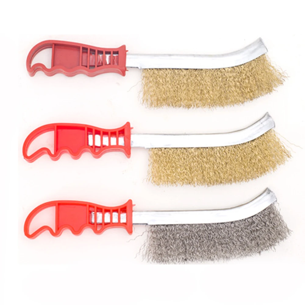 Wire Brush Stainless Steel Brass Plated Steel Wire Rust Remover Paint Remove Metal Scrubbing Polishing Burring Hand Tools
Wire Brush Stainless Steel Brass Plated Steel Wire Rust Remover Paint Remove Metal Scrubbing Polishing Burring Hand Tools