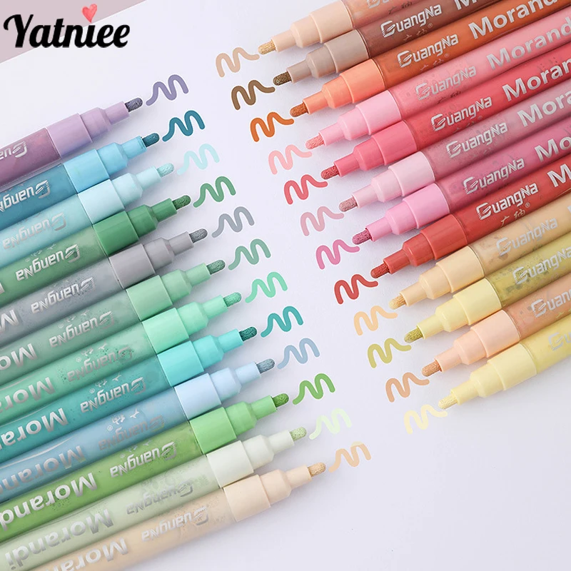 Yatniee 1pcs Acrylic Art Paint Marker Pens Set Water-based Color Graffiti Markers Pen for Rock Painting Stone Ceramic Glass DIY
Yatniee 1pcs Acrylic Art Paint Marker Pens Set Water-based Color Graffiti Markers Pen for Rock Painting Stone Ceramic Glass DIY