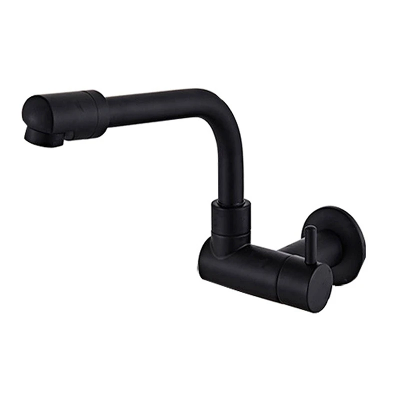 3X 360 Degree Rotating Black Wall Mounted Single Cold Water Mixer Solid Brass Sink Basin Faucet Mop Pool Water Taps
3X 360 Degree Rotating Black Wall Mounted Single Cold Water Mixer Solid Brass Sink Basin Faucet Mop Pool Water Taps