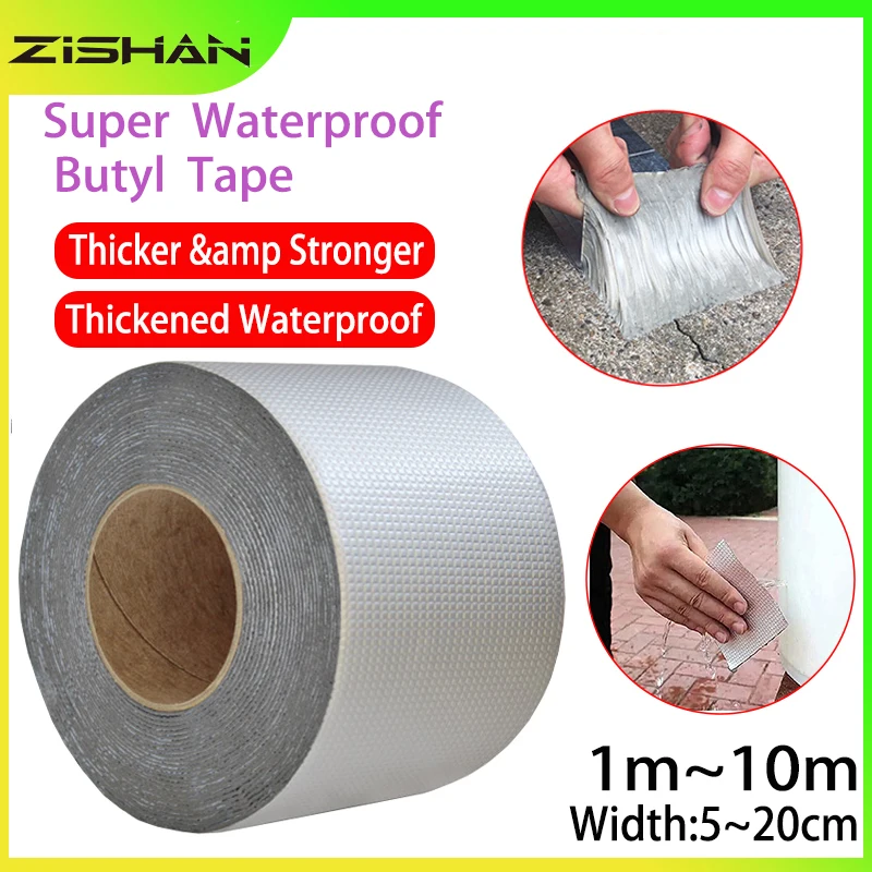 Super Sticky Aluminum Foil Butyl Tape High Temperatures Super Strong Waterproof Repair Tape For Wall Crack Roof Duct Repair
Super Sticky Aluminum Foil Butyl Tape High Temperatures Super Strong Waterproof Repair Tape For Wall Crack Roof Duct Repair