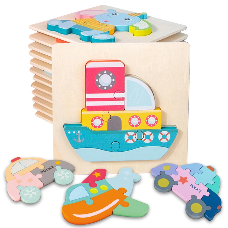Montessori Toy Baby Wooden Toys Puzzle Cartoon Animal Intelligence Kids Educational Learning Shape Matching Toddler 3. D Puzzle
Montessori Toy Baby Wooden Toys Puzzle Cartoon Animal Intelligence Kids Educational Learning Shape Matching Toddler 3. D Puzzle