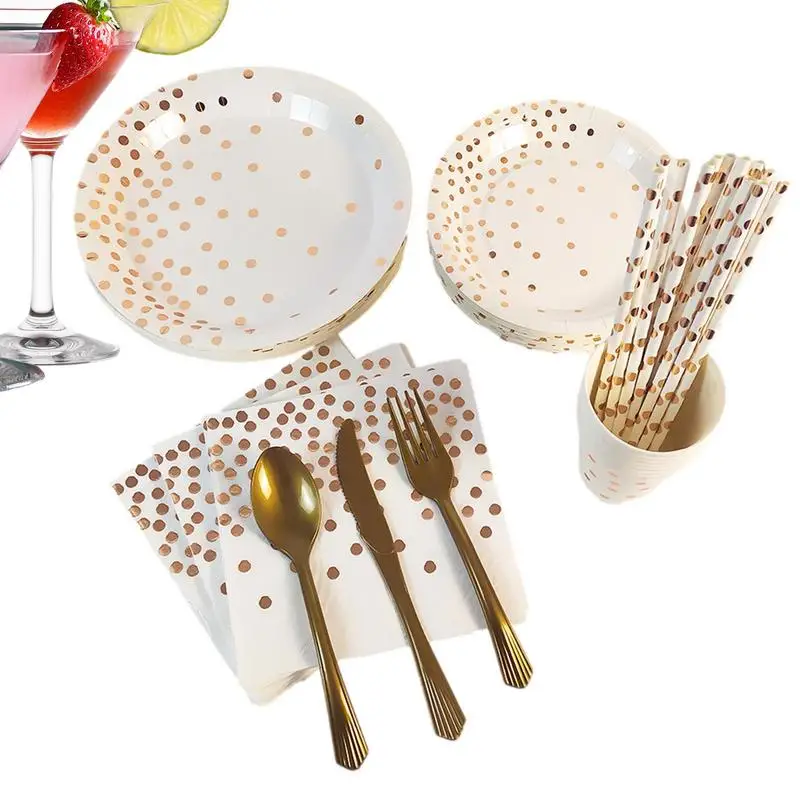 Paper Plate Set Party Reception Tableware Paper Dinnerware Plate Set Multi-Use Party Dinnerware Set For Camping Engagement
Paper Plate Set Party Reception Tableware Paper Dinnerware Plate Set Multi-Use Party Dinnerware Set For Camping Engagement