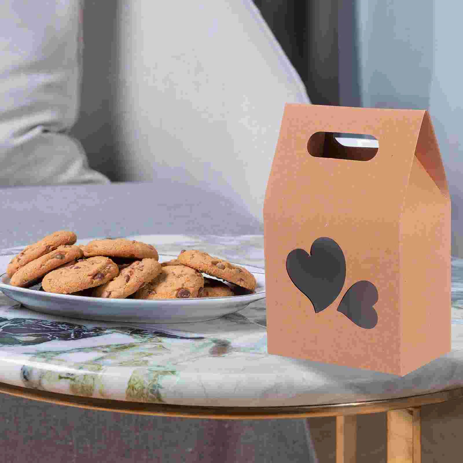 Boxes Gift Paper Kraft Brown Containers Box Window Cookie Cake Treat Baking Bakery Portable Pastries Favor Candy Holiday Dessert
Boxes Gift Paper Kraft Brown Containers Box Window Cookie Cake Treat Baking Bakery Portable Pastries Favor Candy Holiday Dessert