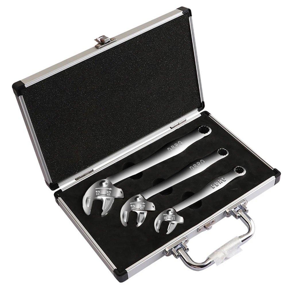 Механический сантехник Ручной инструмент Регулируемый универсальный гаечный ключ с открытым концом Автомеханик Ремонт инструмента из выс...
Механический сантехник Ручной инструмент Регулируемый универсальный гаечный ключ с открытым концом Автомеханик Ремонт инструмента из выс...